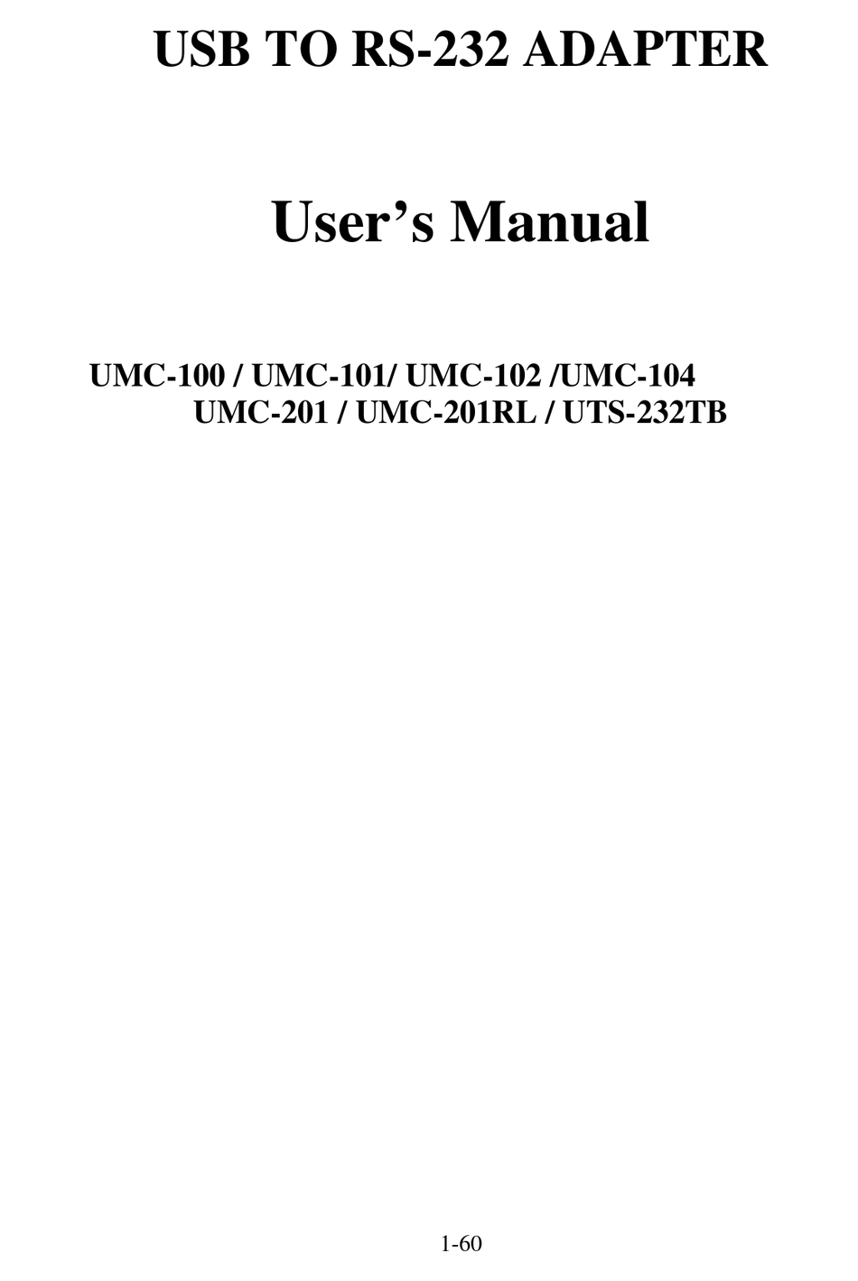 L-COM UMC-100 USER MANUAL Pdf Download | ManualsLib
