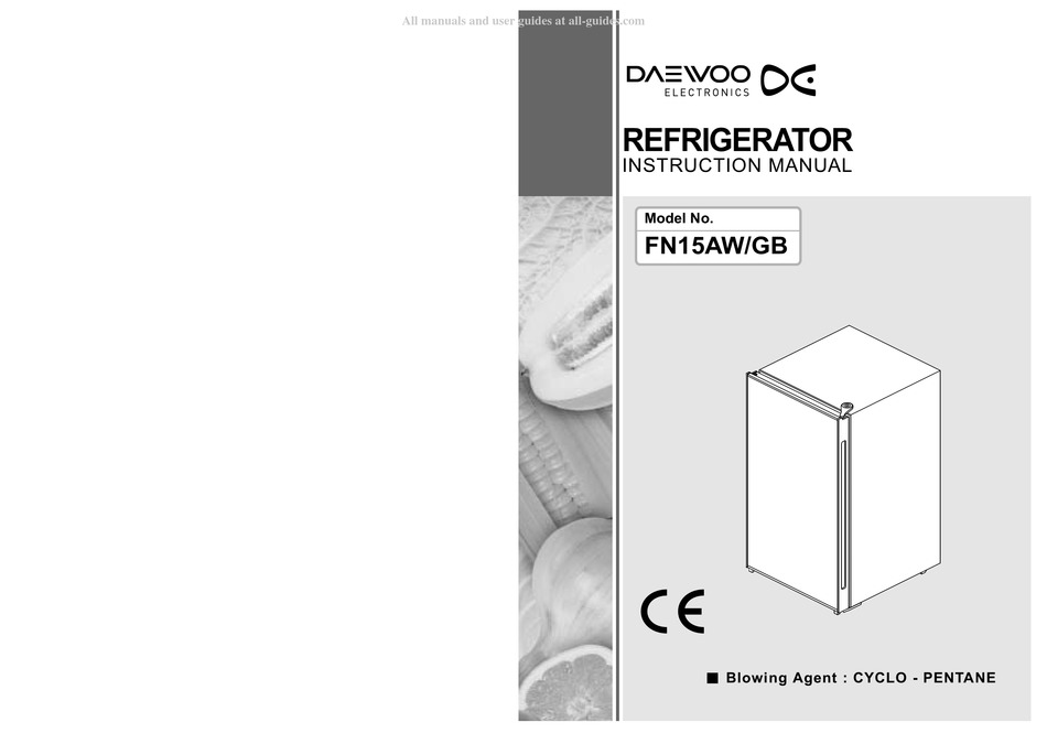 DAEWOO ELECTRONICS FB15AW/GB INSTRUCTION MANUAL Pdf Download | ManualsLib