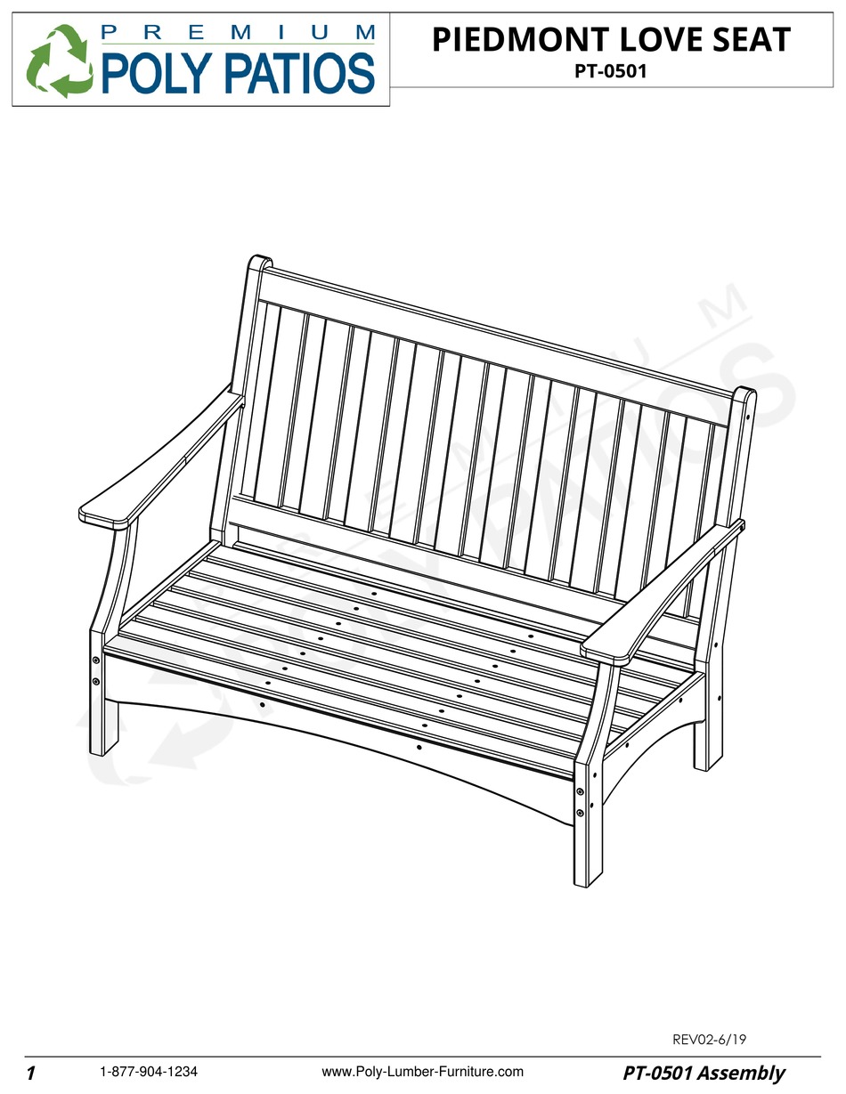 PREMIUM POLY PATIOS BREEZESTA PT0501 MANUAL Pdf Download ManualsLib