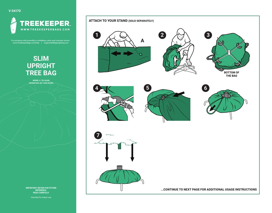 TREEKEEPER TK10100 INSTRUCTIONS Pdf Download ManualsLib