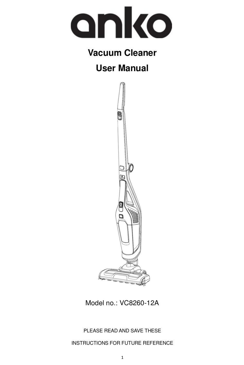 anko-vc8260-12a-user-manual-pdf-download-manualslib