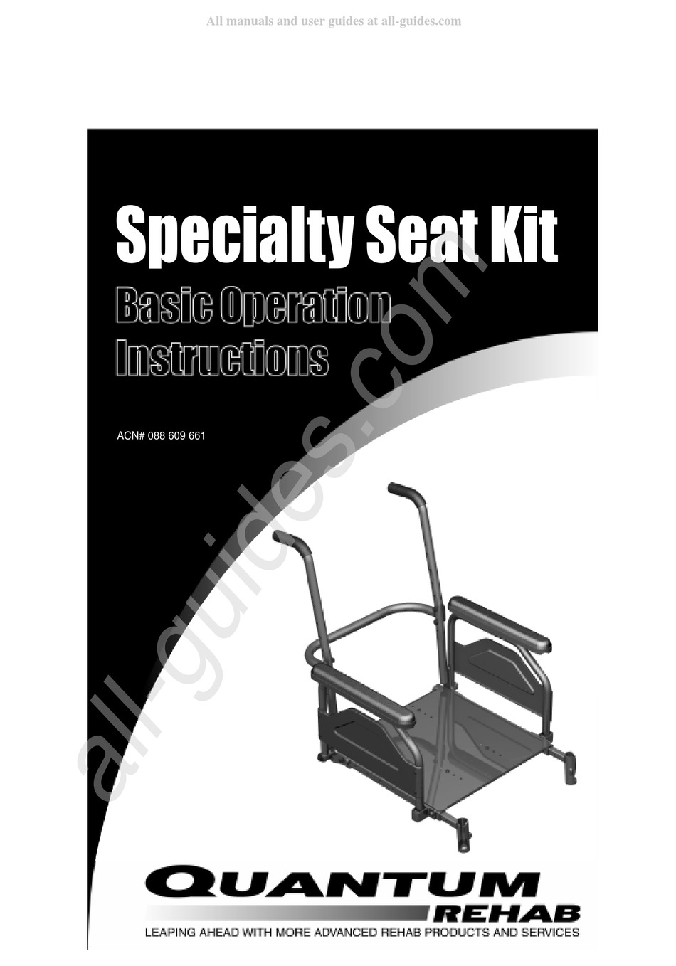 QUANTUM REHAB ACN 088 609 661 BASIC OPERATION INSTRUCTIONS Pdf Download