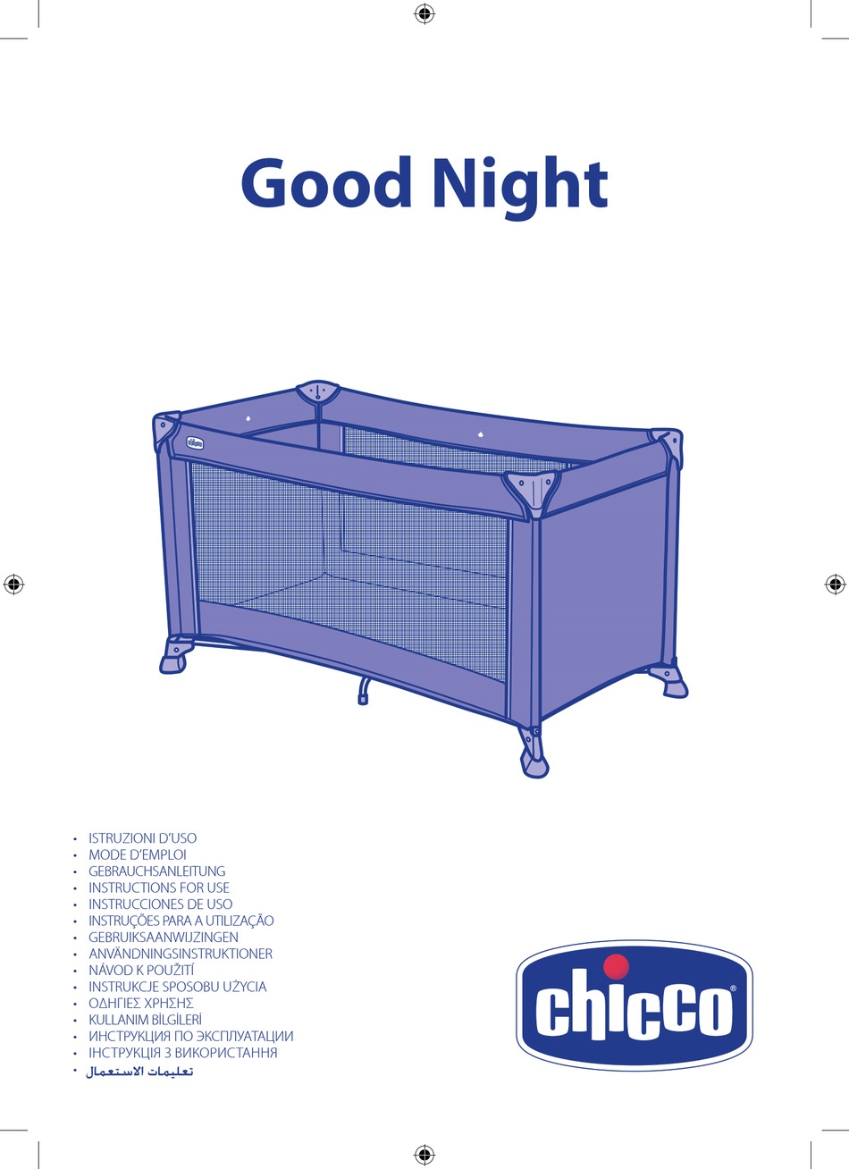 chicco goodnight travel cot instructions