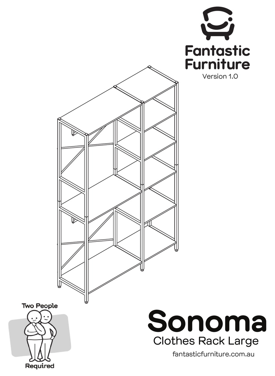 FANTASTIC FURNITURE SONOMA CLOTHES RACK LARGE MANUAL Pdf Download