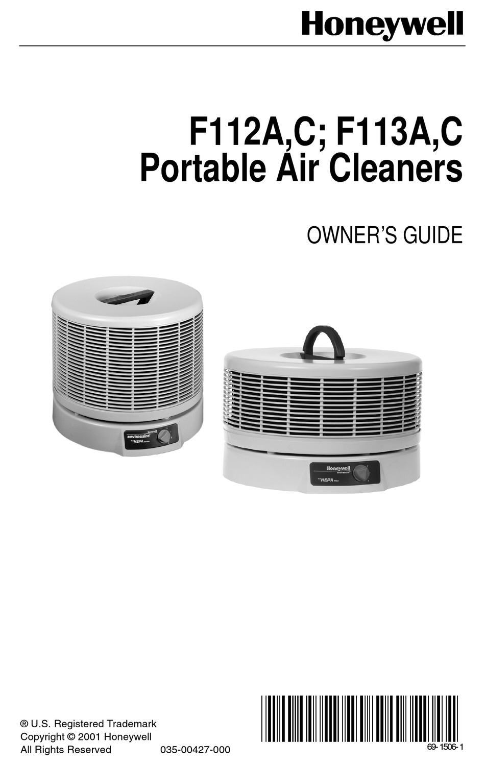 HONEYWELL F112A OWNER'S MANUAL Pdf Download ManualsLib