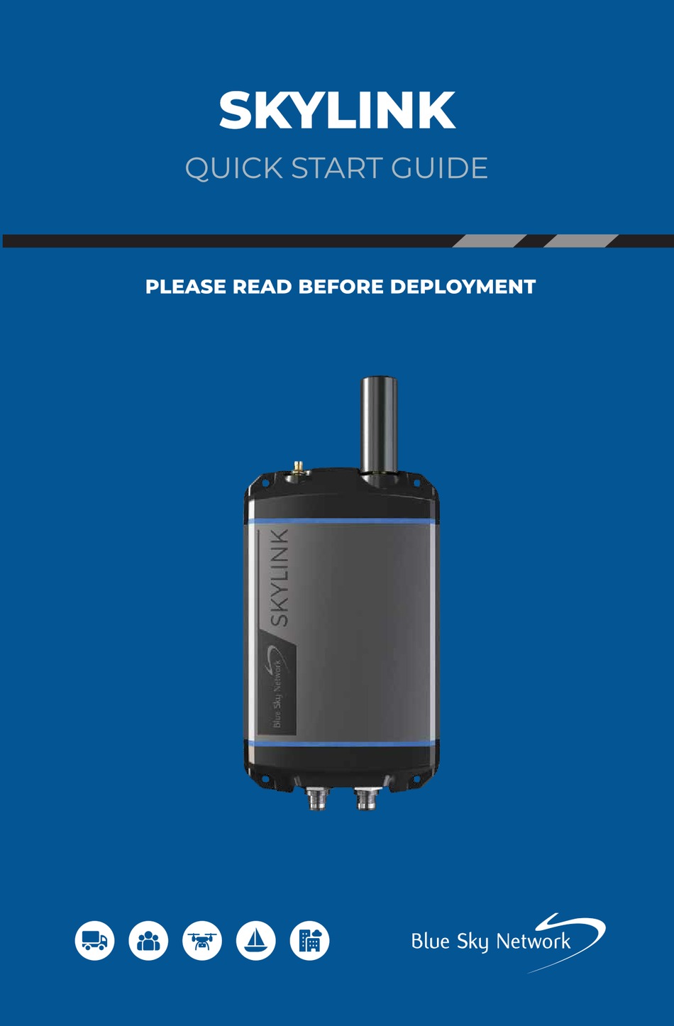 BLUE SKY NETWORK SKYLINK QUICK START MANUAL Pdf Download ManualsLib