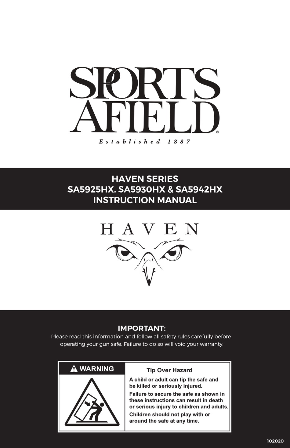 SPORTS AFIELD HAVEN SERIES INSTRUCTION MANUAL Pdf Download ManualsLib