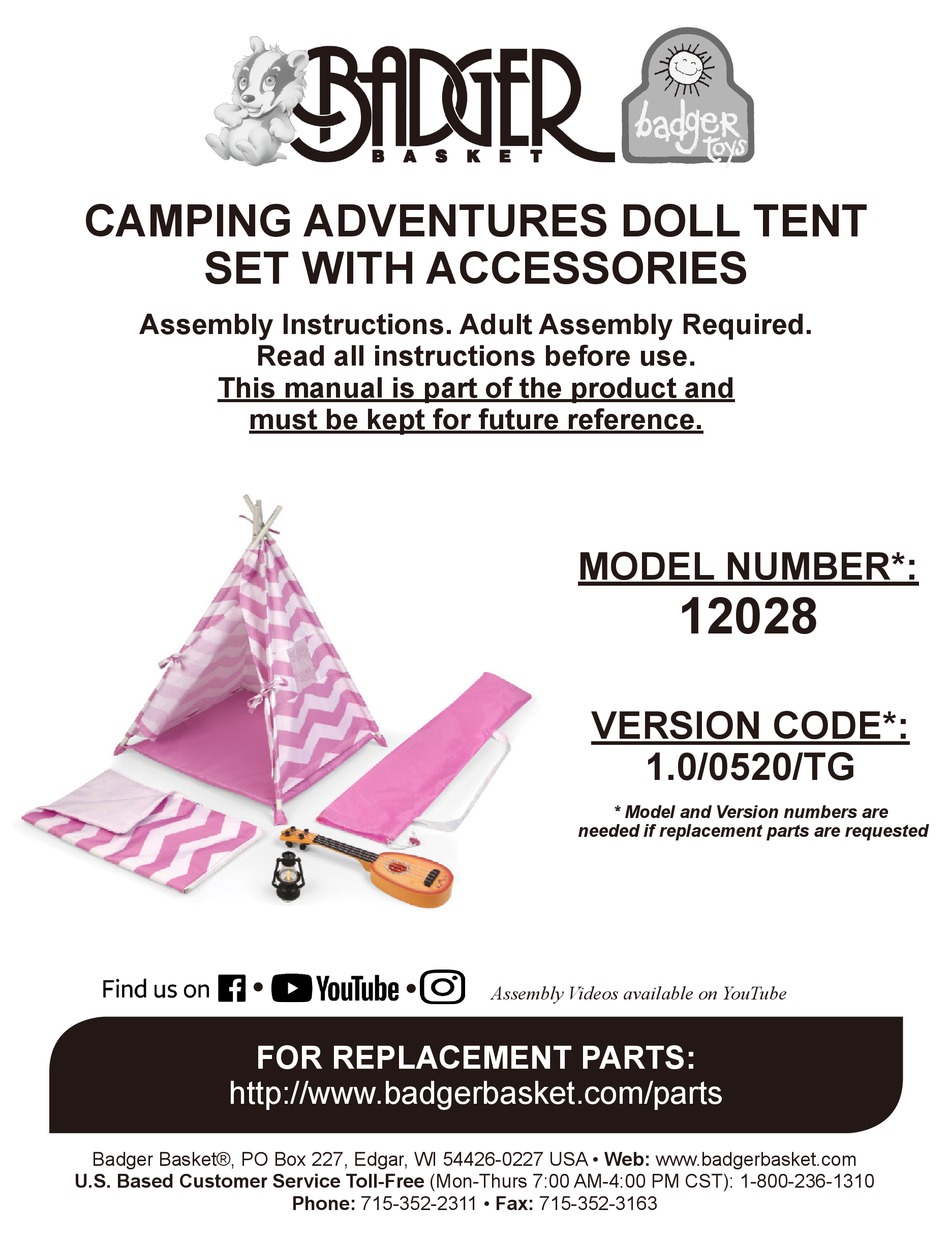 BADGER BASKET 12028 ASSEMBLY INSTRUCTIONS Pdf Download ManualsLib