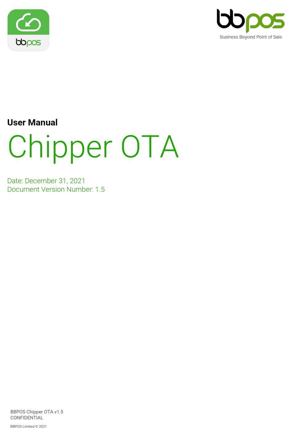 BBPOS CHIPPER OTA USER MANUAL Pdf Download | ManualsLib