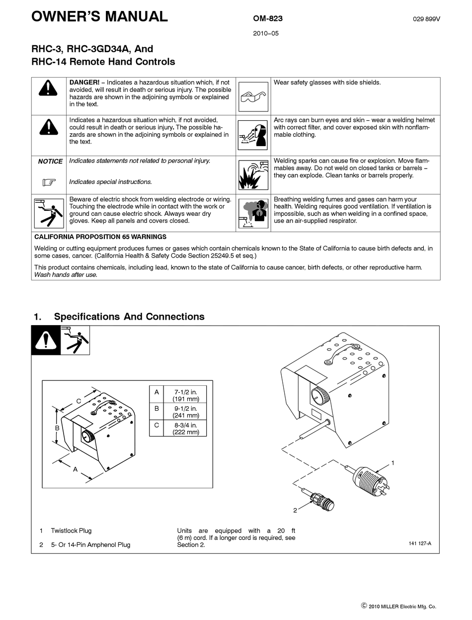 miller-electric-rhc-3-owner-s-manual-pdf-download-manualslib