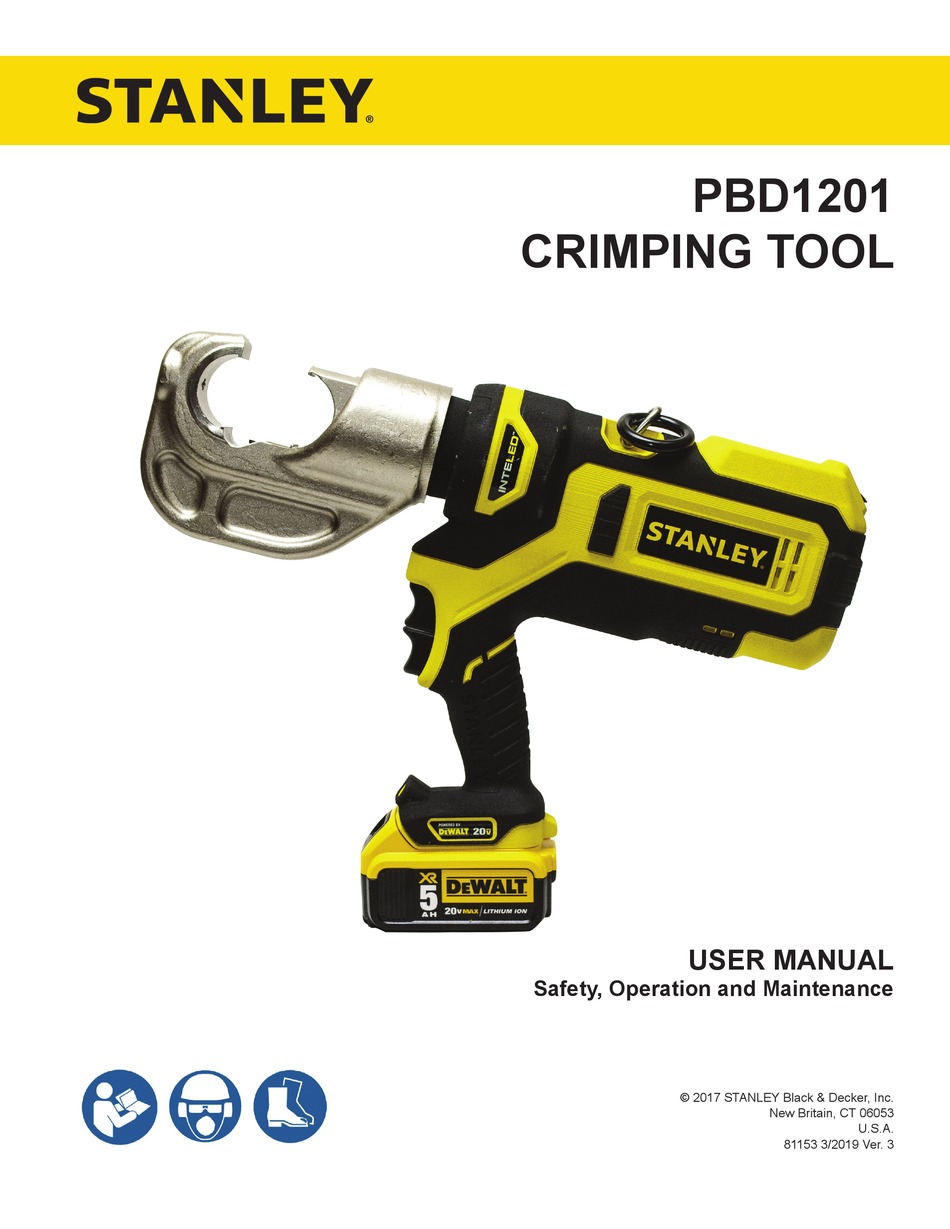 STANLEY PBD1200 USER MANUAL Pdf Download ManualsLib