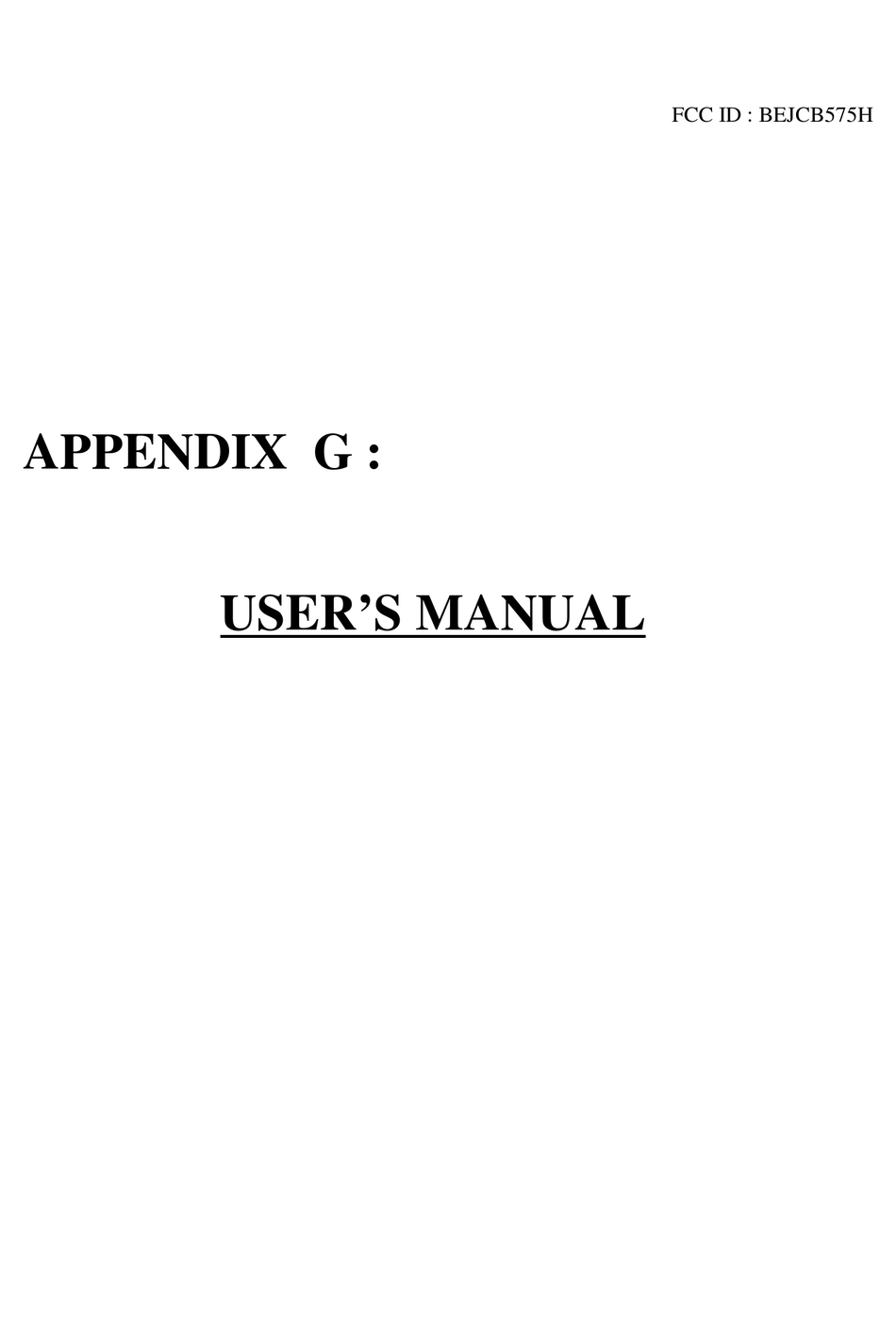 LG CB575H USER MANUAL Pdf Download | ManualsLib