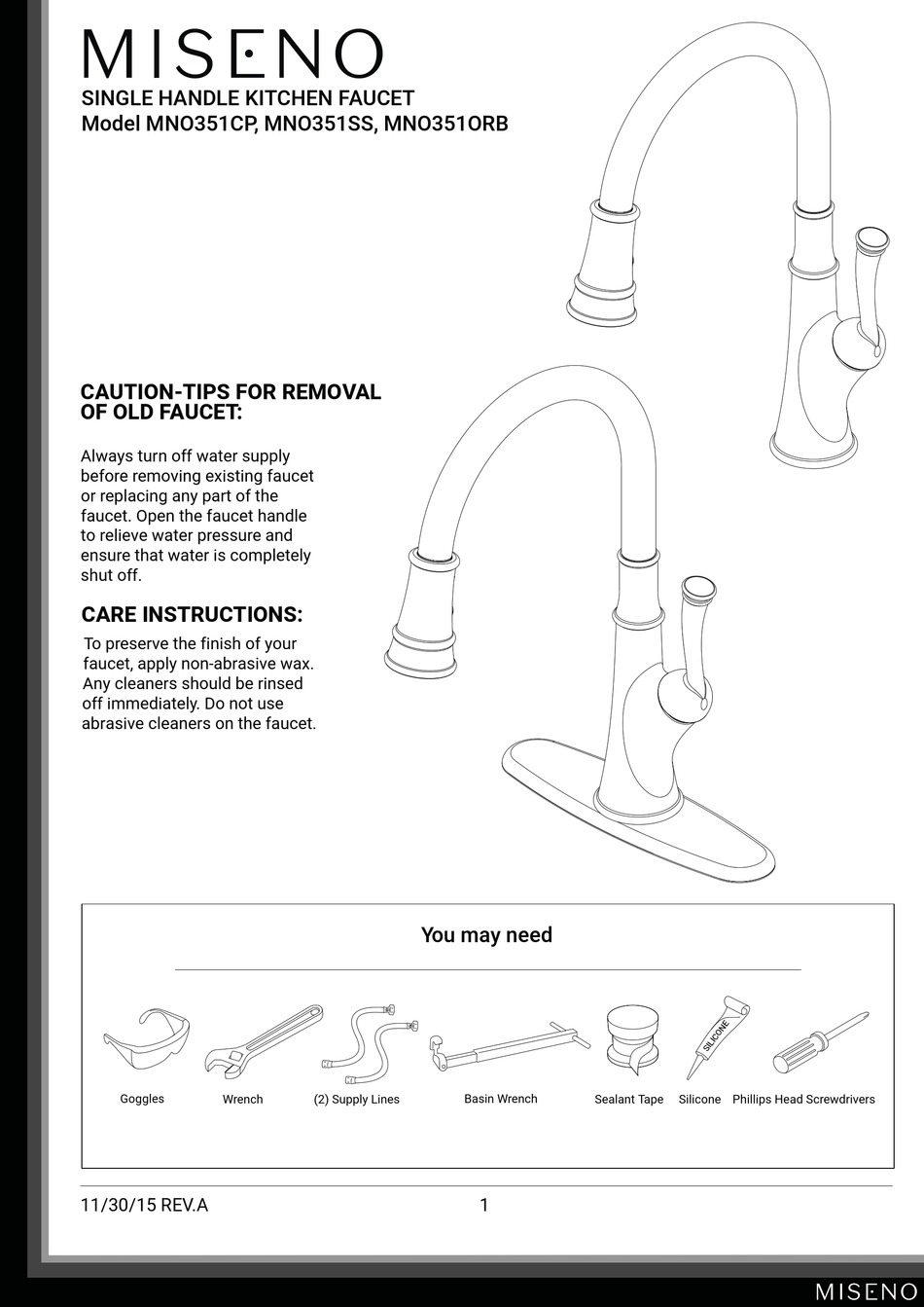MISENO MNO351CP QUICK START MANUAL Pdf Download ManualsLib
