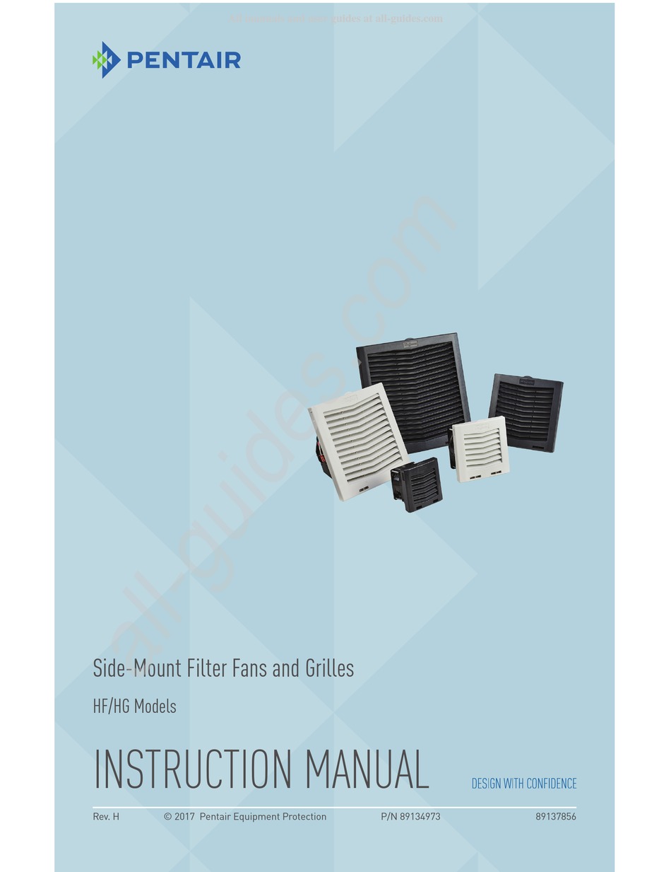 Pentair Hf Instruction Manual Pdf Download Manualslib 3769