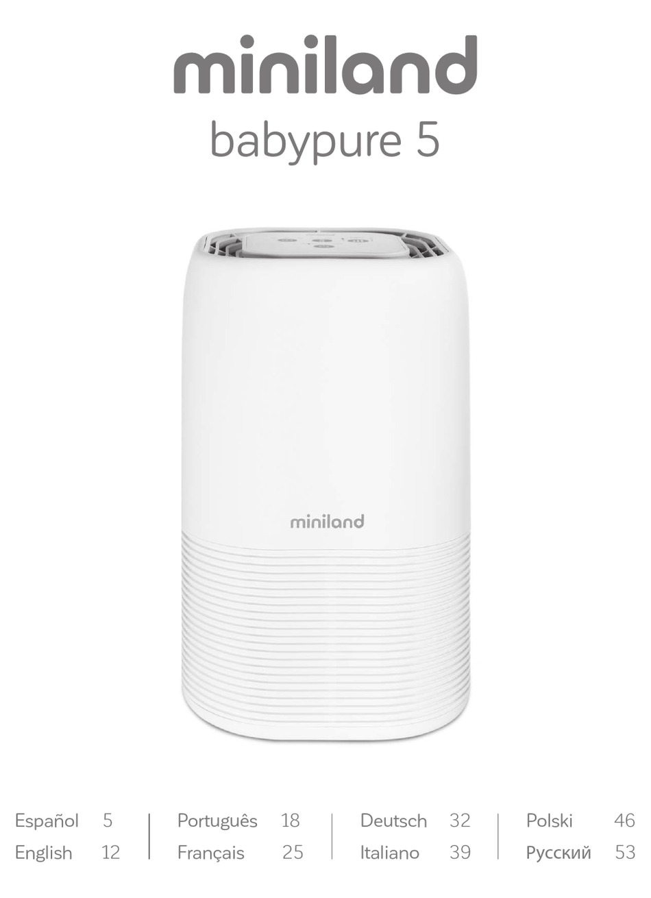 MINILAND BABYPURE 5 MANUAL Pdf Download ManualsLib