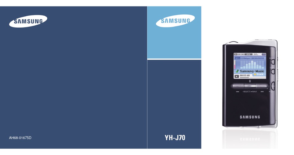 SAMSUNG YHJ70L MP3 PLAYER USER MANUAL ManualsLib