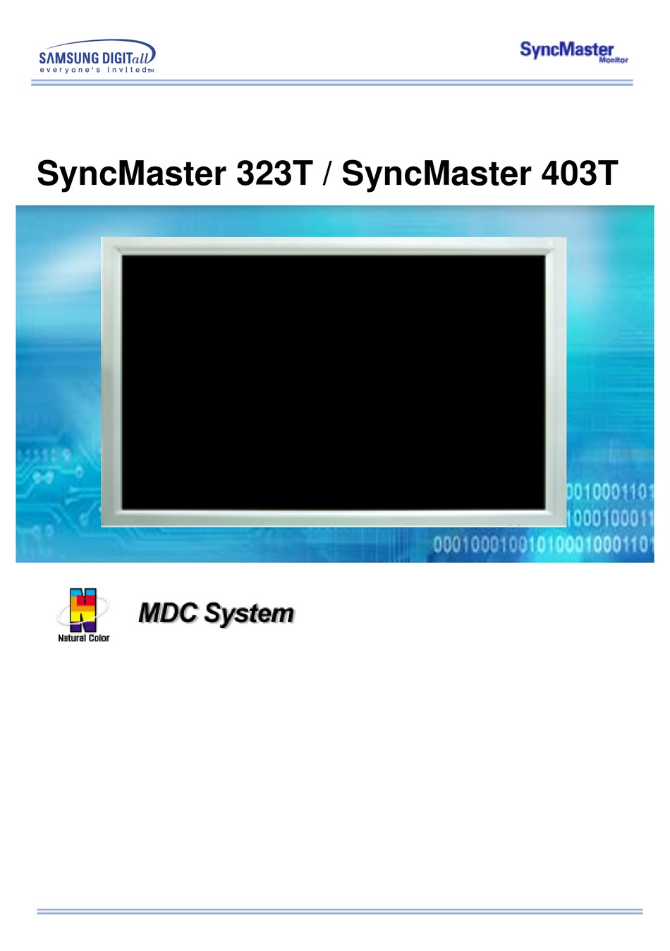 samsung syncmaster 403t