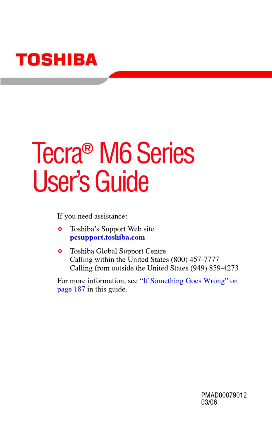 Toshiba M6 Ez6611 User Manual Pdf Download Manualslib