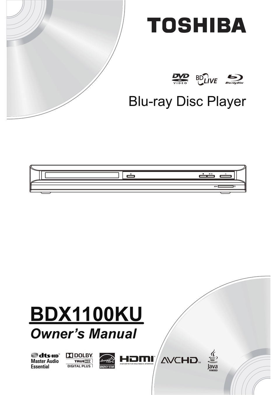 Toshiba x1100ku Owner S Manual Pdf Download Manualslib