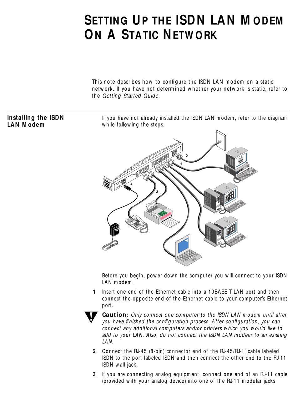 3COM OFFICECONNECT 3C892 MODEM SETTING UP | ManualsLib