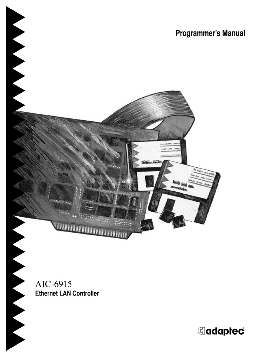 ADAPTEC AIC6915 CONTROLLER PROGRAMMER'S MANUAL ManualsLib