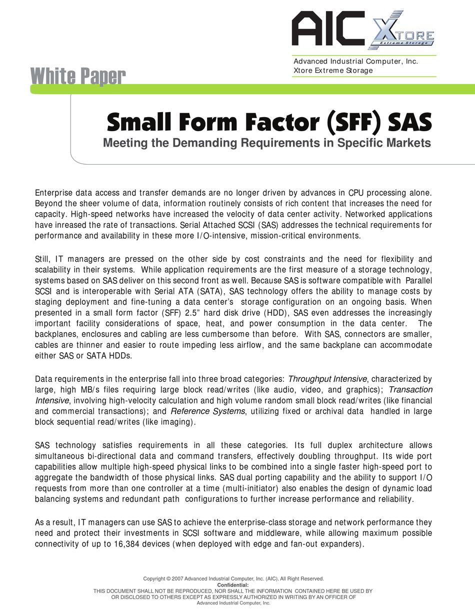 ADVANCED INDUSTRIAL COMPUTER RSC2ASA12 CHASSIS BROCHURE ManualsLib
