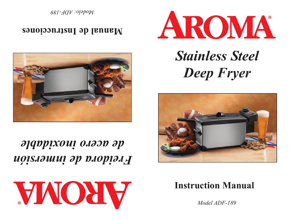 AROMA ADF189 FRYER INSTRUCTION MANUAL ManualsLib