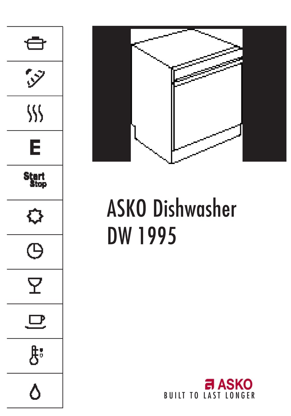 ASKO DW1995 DISHWASHER USER MANUAL ManualsLib