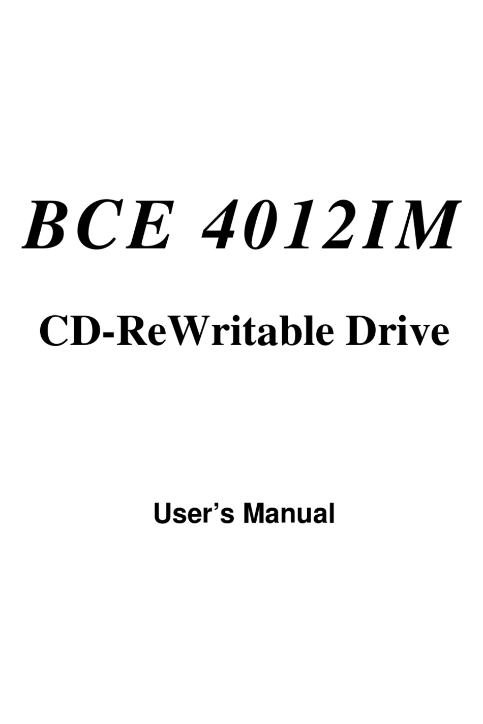 btc bce 4012im