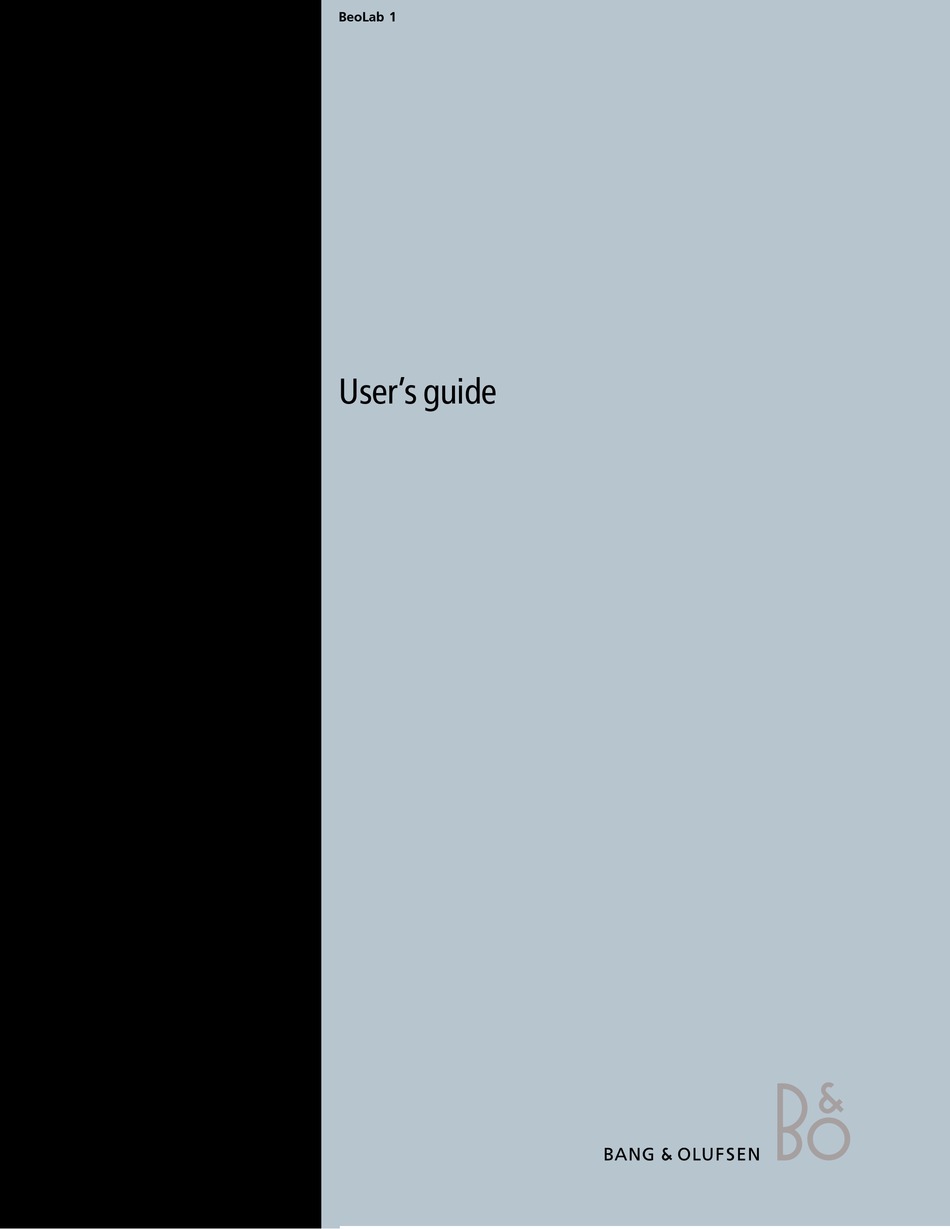 bang & olufsen beolab 1