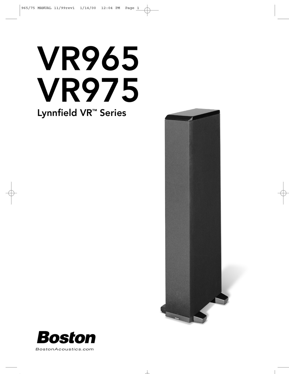 boston vr965