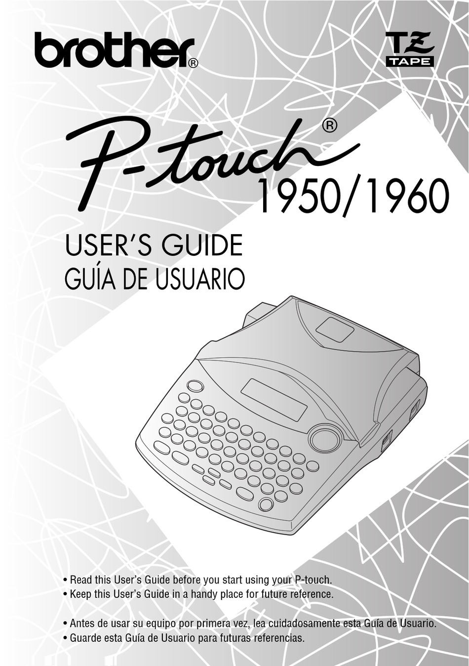 34 Brother P-touch 1880 Label Maker Instructions