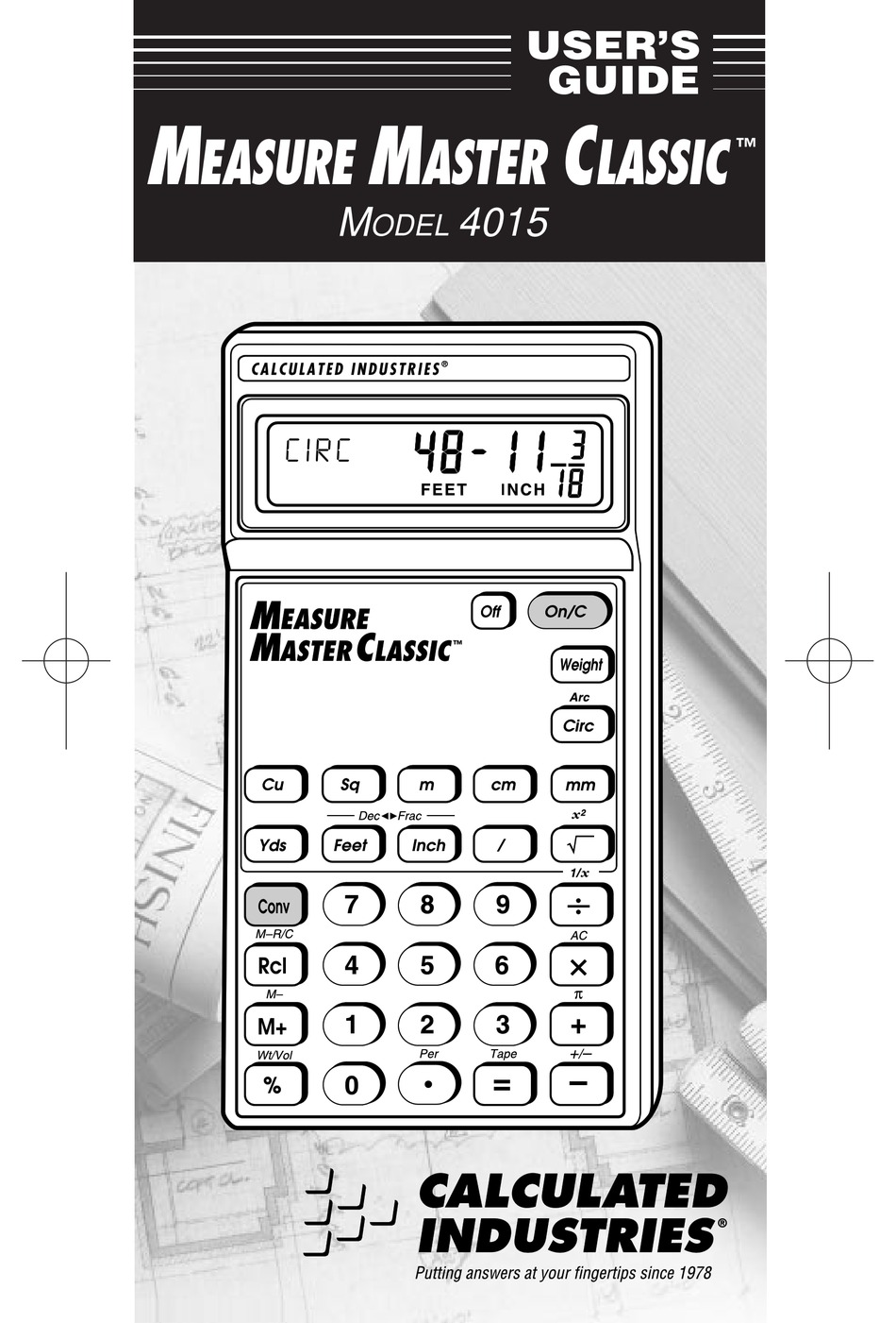 construction master pro desktop model 44080 v3.1 manual