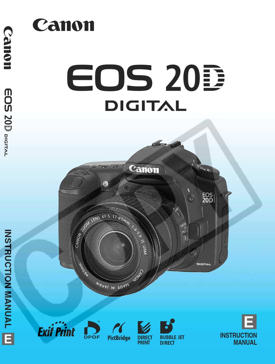 download driver for canon eos 20d