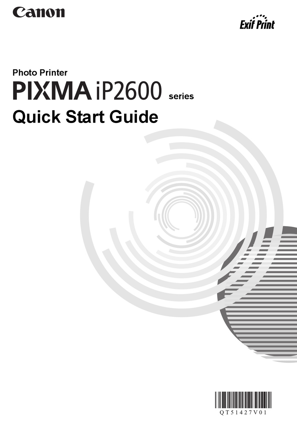 CANON PIXMA IP2600 SERIES QUICK START MANUAL Pdf Download | ManualsLib