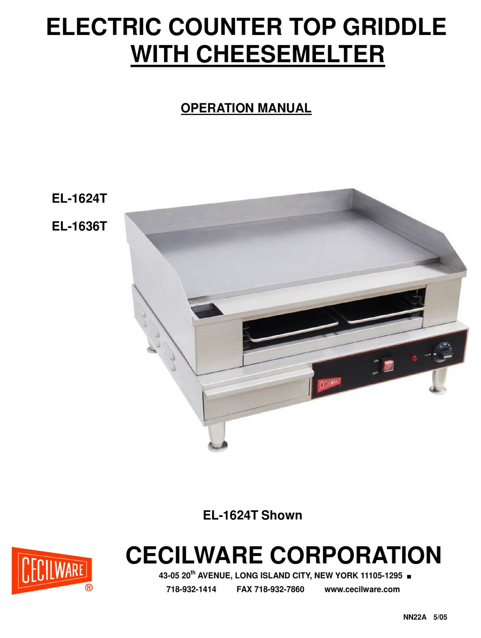 Grindmaster-Cecilware Gas Griddle / CheeseMelter HDB2042, Used Used  Equipment We Have Sold - BakeDeco.Com