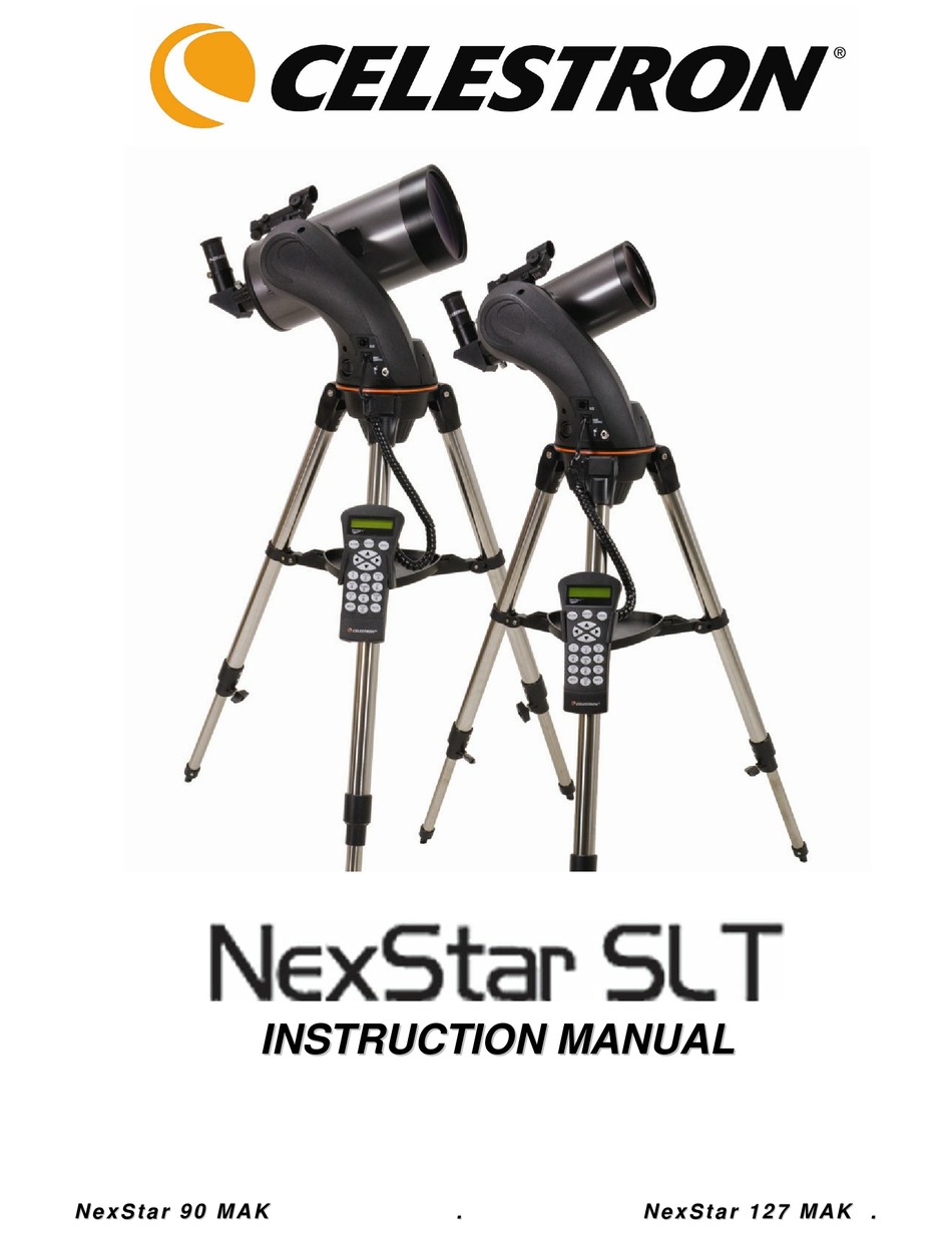 CELESTRON 127SLT USER MANUAL Pdf Download ManualsLib