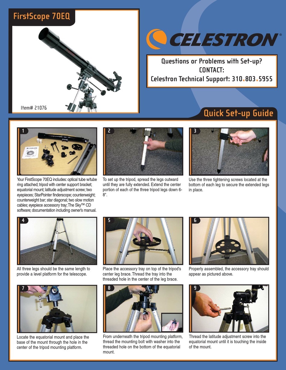 Celestron store firstscope 70eq