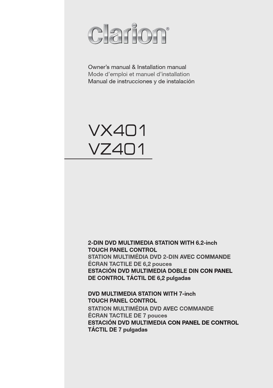 [DIAGRAM] Clarion Vz401 Wiring Diagram For The New I Need My