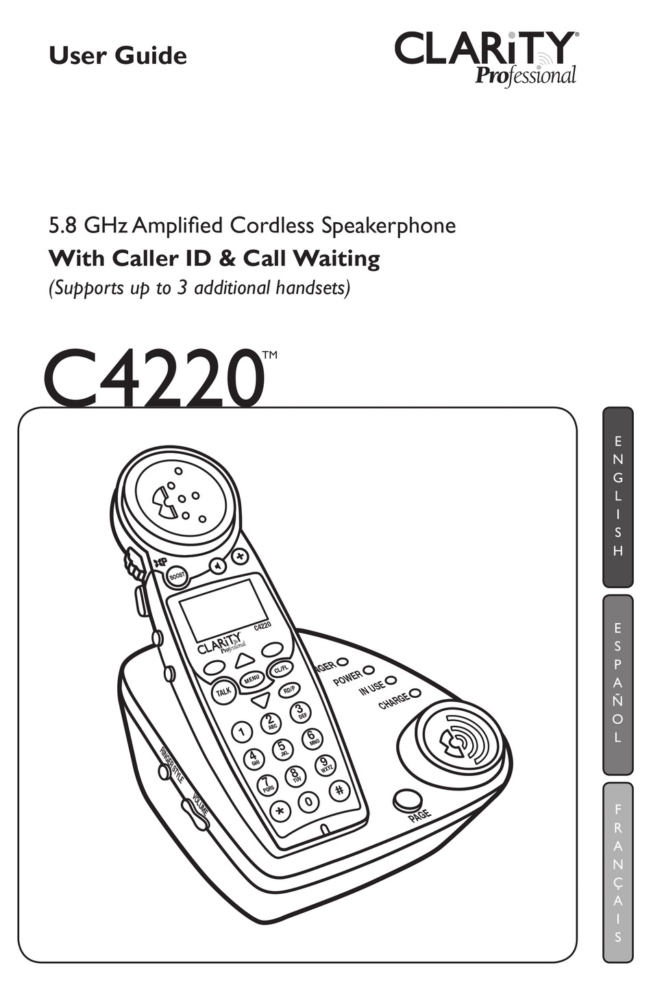 CLARITY C4220 TELEPHONE USER MANUAL ManualsLib