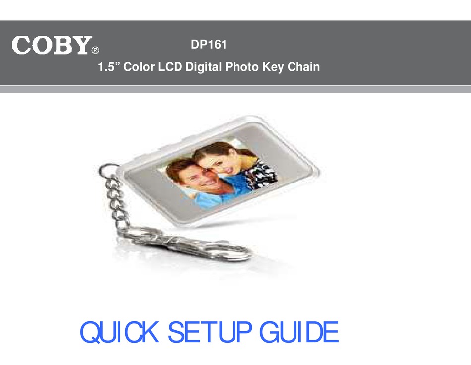 coby digital photo keychain dp161