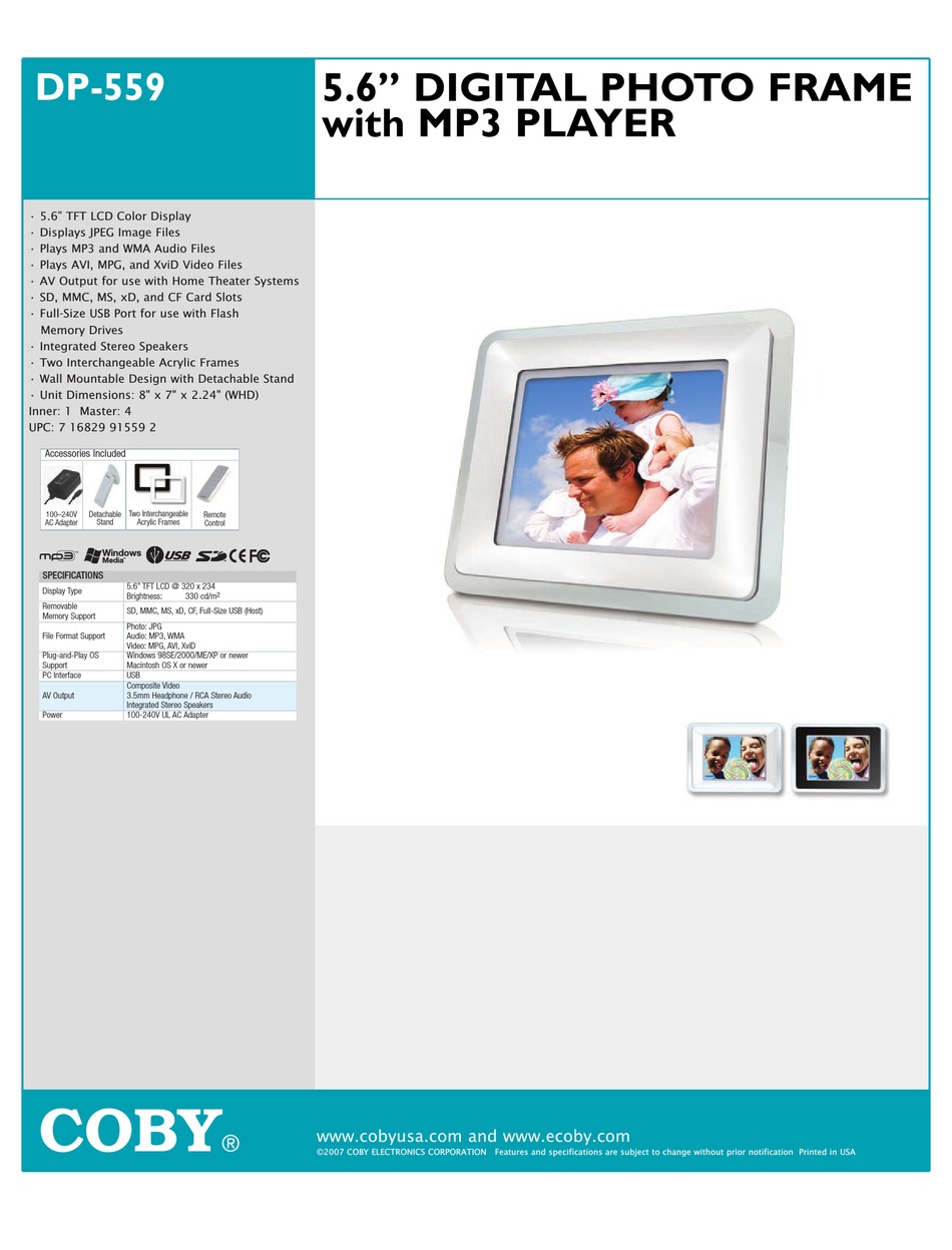coby photo viewer software download