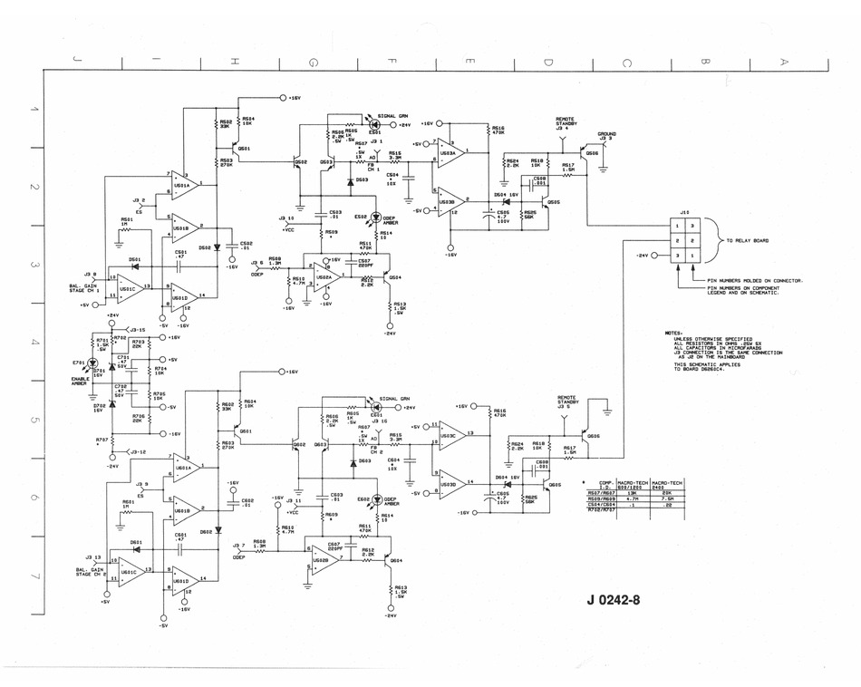 CROWN MACRO-TECH MA-600 AMPLIFIER SCHEMATIC DIAGRAM | ManualsLib