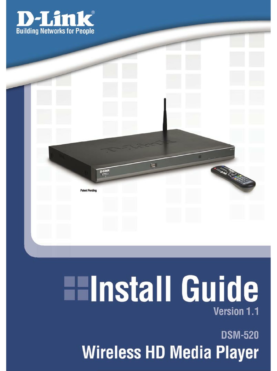 D Link Dsm 520 Install Manual Pdf Download Manualslib