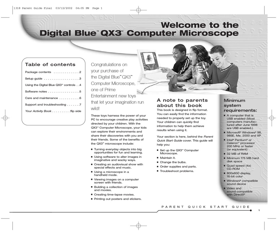digital blue qx3 microscope software download