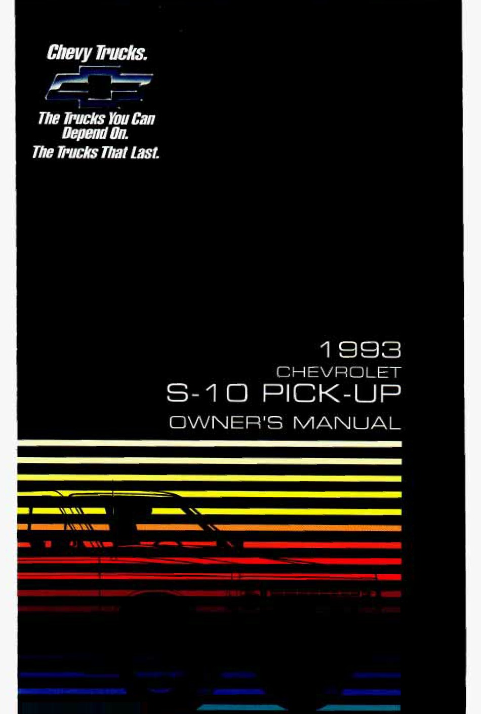 Chevy Trucks 1993 Light Duty Truck Fuel & Emissions Service Manual  ST  333-93 