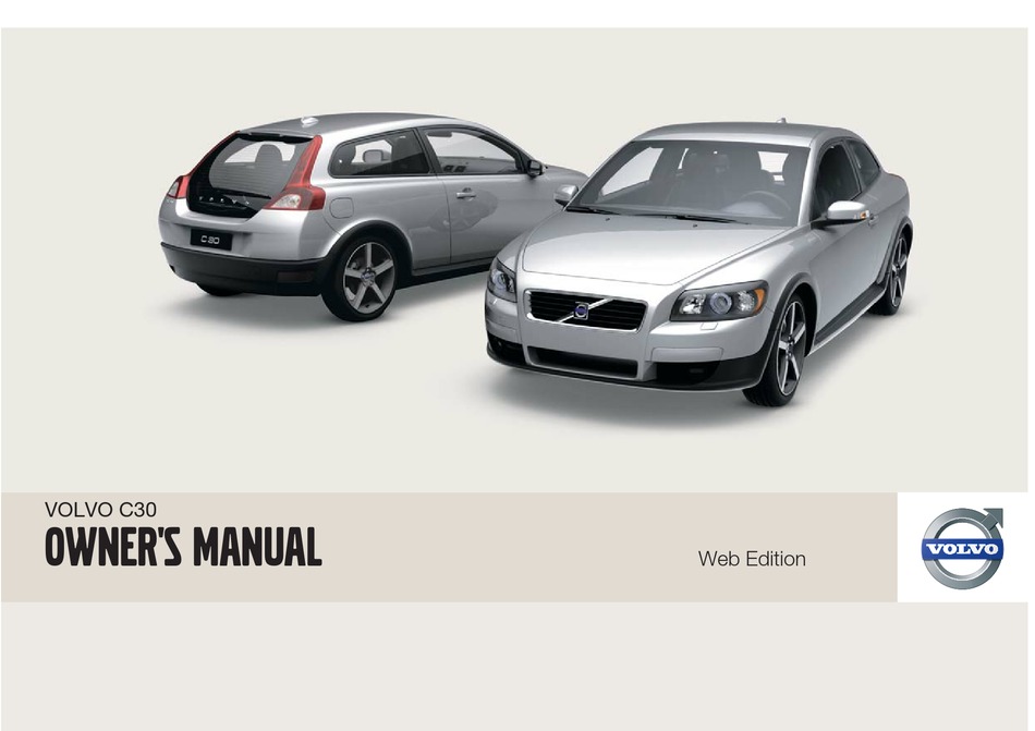 VOLVO 2009 C30 OWNER'S MANUAL Pdf Download | ManualsLib