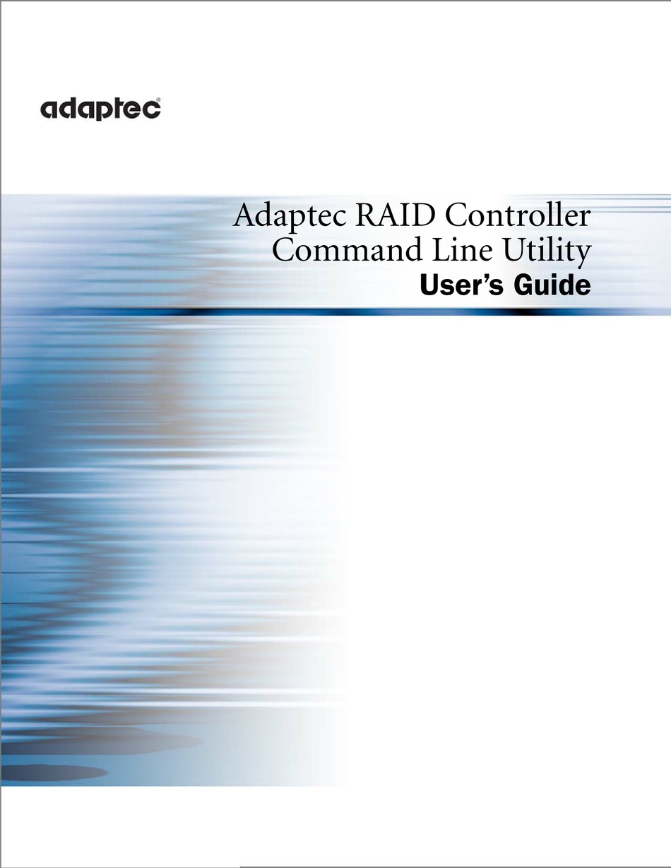Adaptec RAID 5805 Driver Download for windows