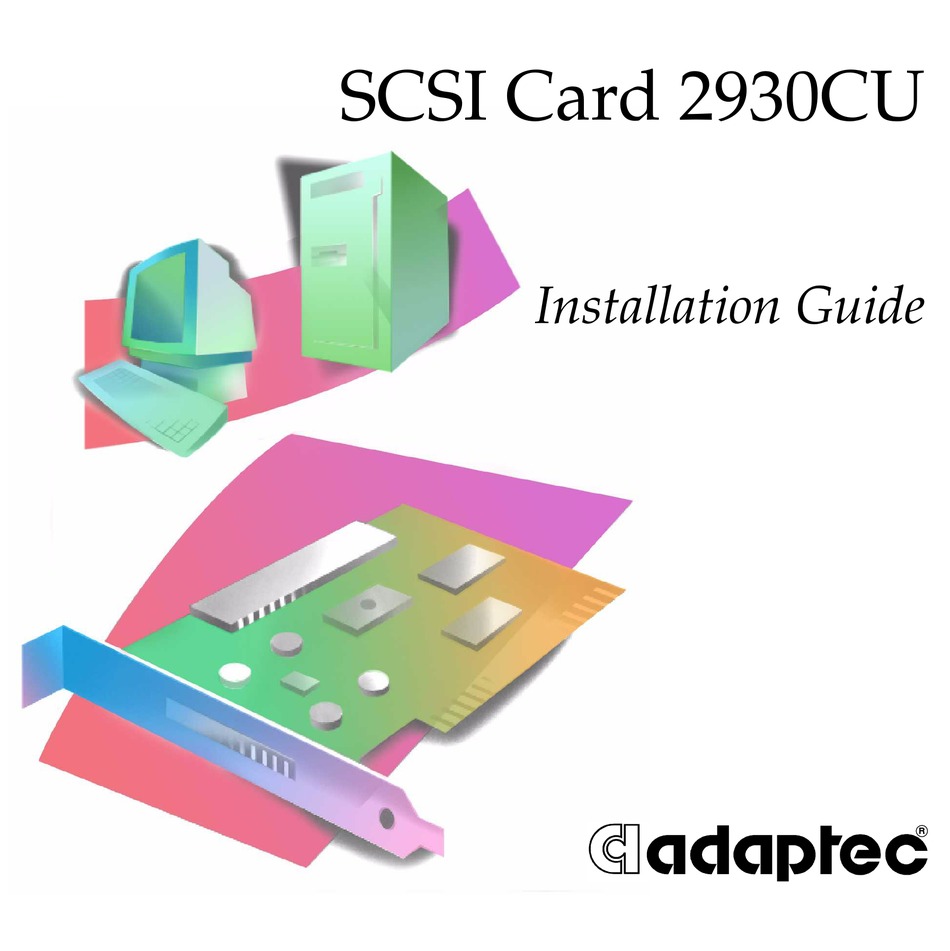 adaptec scsi card aha-2930cu driver