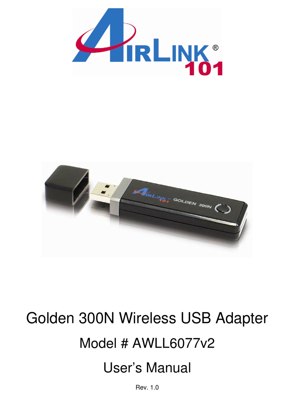 airlink101 300n wireless usb adapter driver